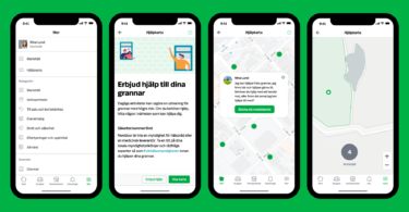 Hjälpkarta Nextdoor Sverige