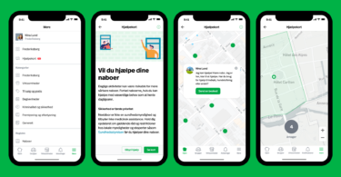 Nextdoor hjælpekort Danmark