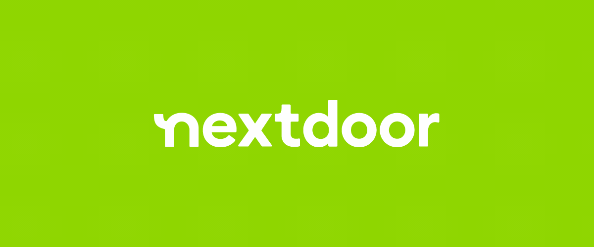 Nextdoor new logo animated Danmark